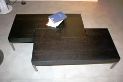 Tavolo Puzzle 1 Porada in legno Quadrato allungabile