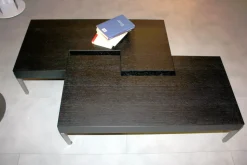 Tavolo Puzzle 1 Porada in legno Quadrato allungabile