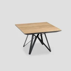 Tavolo quadrato in legno Db006226 Dialma brown in Offerta Outlet