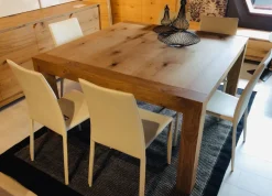 Tavolo quadrato Quadro casa oro Artigianale scontato del 45%