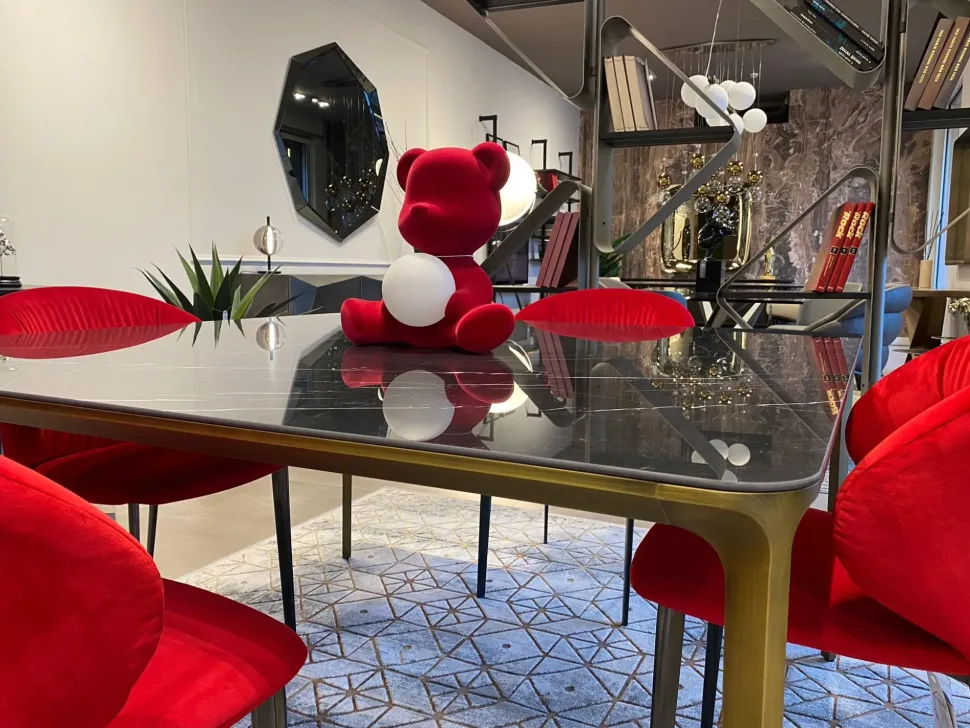 Tavolo quadrato Slim Sovet scontato del 30%