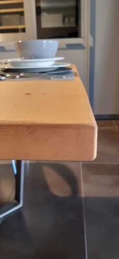 Tavolo quadrato Wood Valdesign scontato del 50%