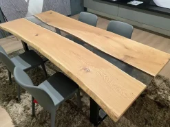 Tavolo Resina le trasparenze  Conarte in legno Fisso scontato 53%