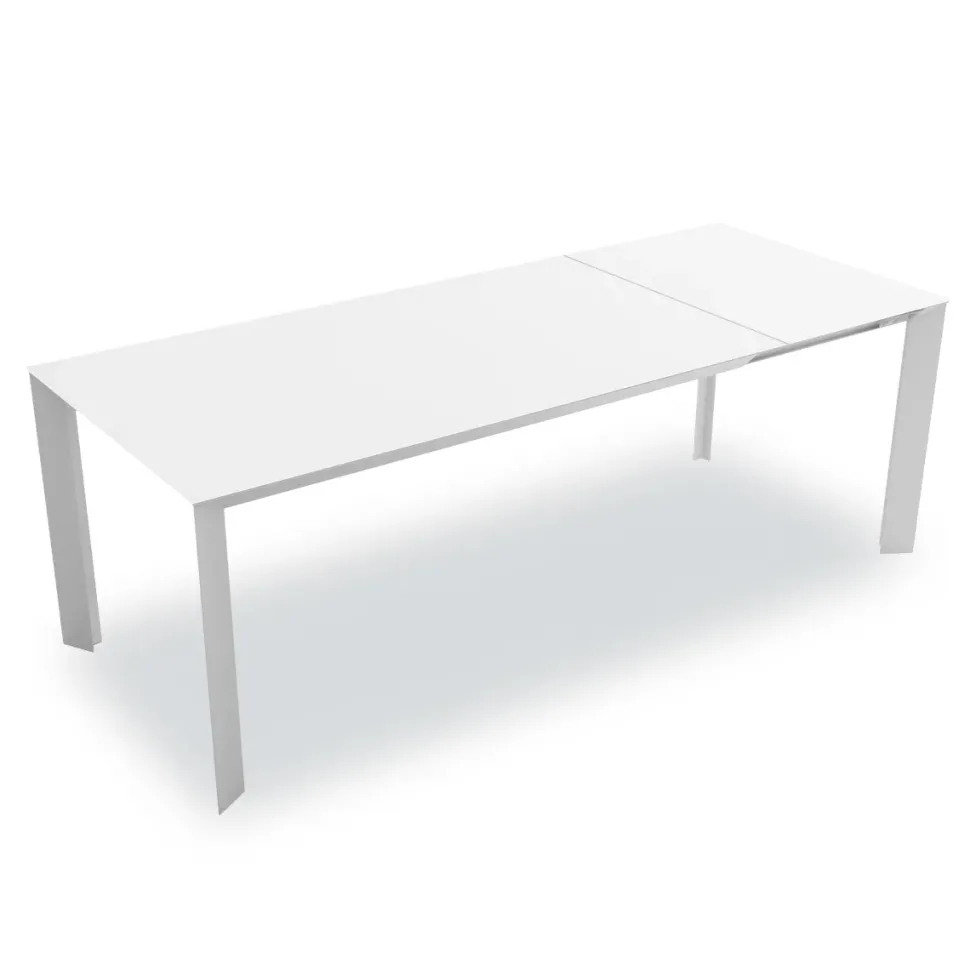 Tavolo rettangolare a quattro gambe Diamante Point house scontato