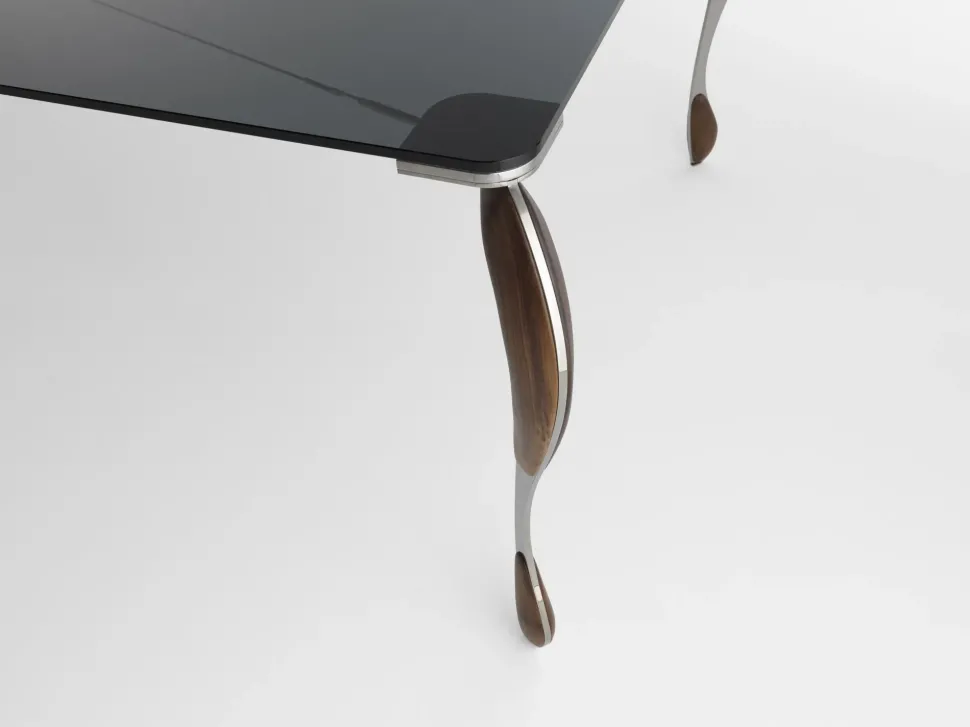 Tavolo rettangolare a quattro gambe Tutù Horm scontato