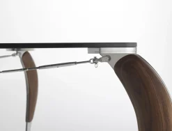 Tavolo rettangolare a quattro gambe Tutù Horm scontato