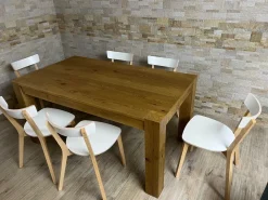 Tavolo rettangolare a quattro gambe Stoccolma 160 Collezione esclusiva scontato