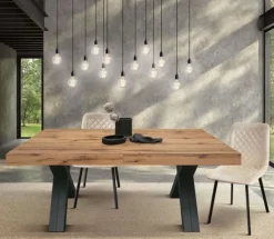 Tavolo rettangolare allungabile Tavolo gold allunfabile Md work