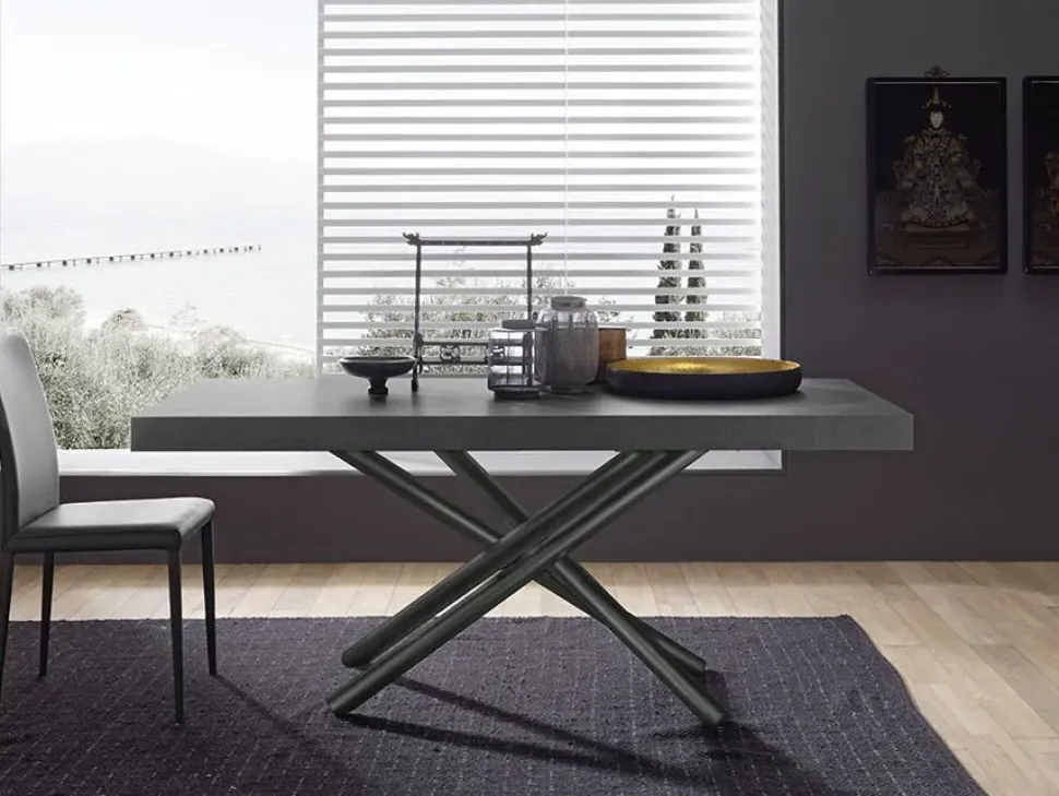 Tavolo rettangolare allungabile Fahrenheit Altacom a prezzo scontato