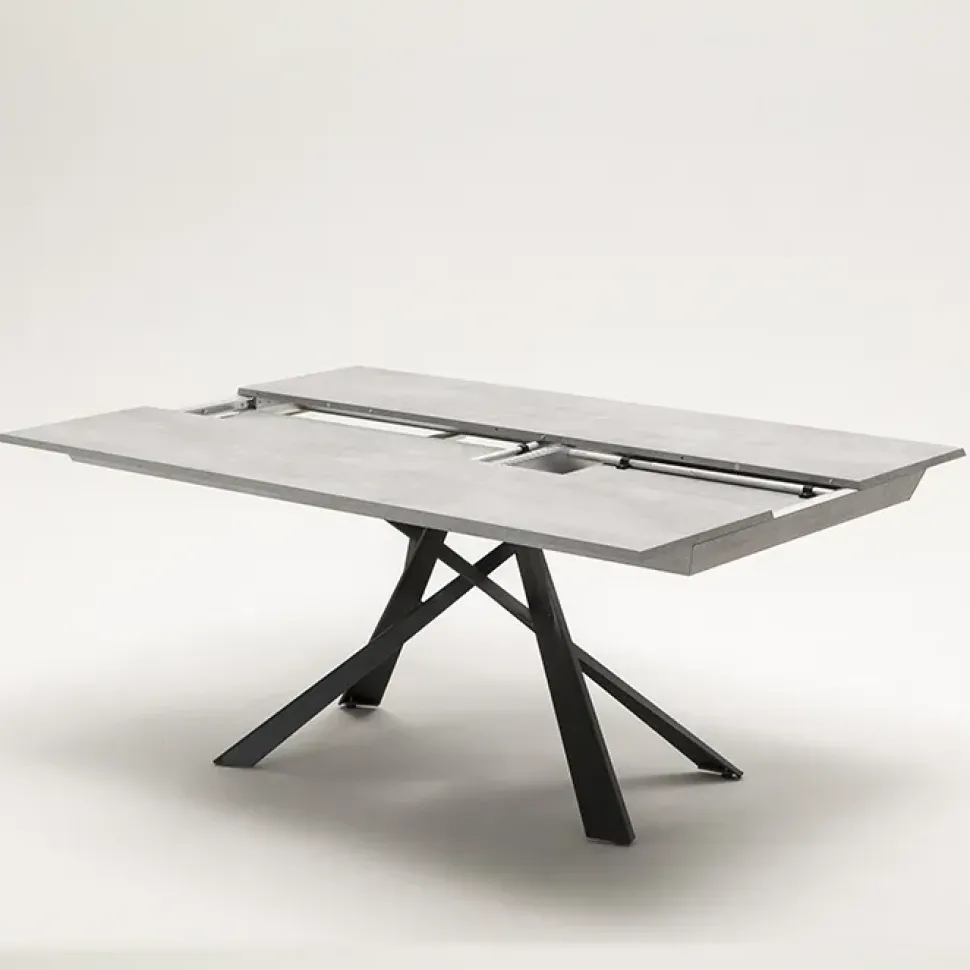 Tavolo rettangolare allungabile Lungolargo Ozzio