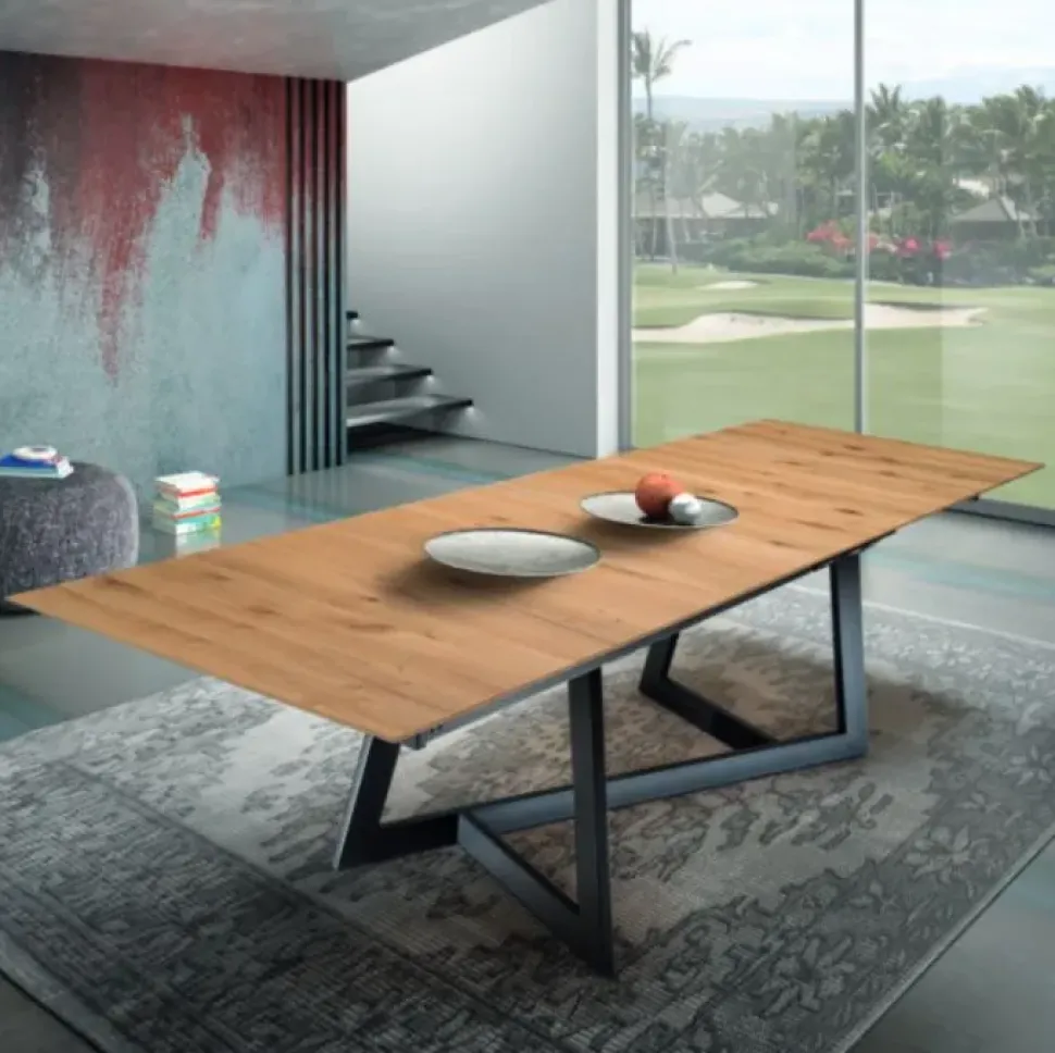 Tavolo rettangolare allungabile Artiglio * Domus arte