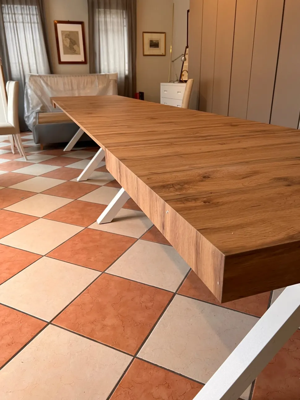 Tavolo rettangolare allungabile Xtra taverna Collezione esclusiva a prezzo ribassato