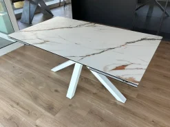 Tavolo rettangolare Ceramica 1  Stones scontato del 46%