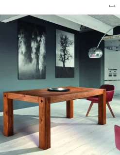 Tavolo rettangolare Clamp Domus arte scontato del 36%