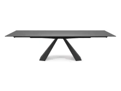 Tavolo rettangolare con basamento centrale Eliot Cattelan scontato