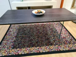 Tavolo rettangolare con basamento centrale K2o Artigianale scontato