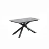 Tavolo rettangolare con basamento centrale Pulse Stones scontato