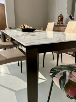 Tavolo rettangolare Delta di Calligaris a prezzo riservato