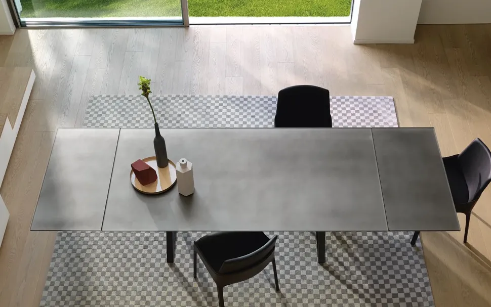 Tavolo rettangolare Hype tavolo allungabile fiam di Fiam a prezzo riservato