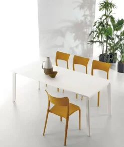 Tavolo rettangolare in ceramica Efesto 130 * di Target point in Offerta Outlet