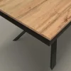 Tavolo rettangolare in laminato Tavolo allungabile con piano rovere di Collezione esclusiva in Offerta Outlet
