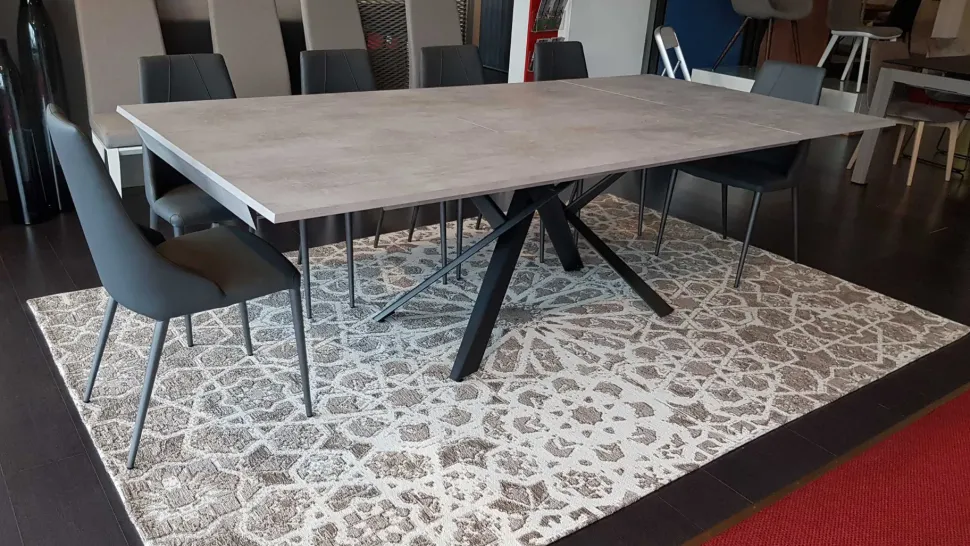 Tavolo rettangolare in laminato Lungo largo et79 di Ozzio in Offerta Outlet
