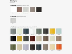 Tavolo rettangolare in legno 8054 di Giessegi in Offerta Outlet