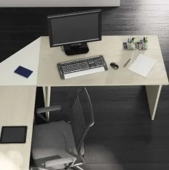 Tavolo rettangolare in legno Composizione 56 di San martino mobili in Offerta Outlet