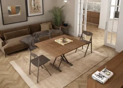 Tavolo rettangolare in legno Fast di Ozzio in Offerta Outlet