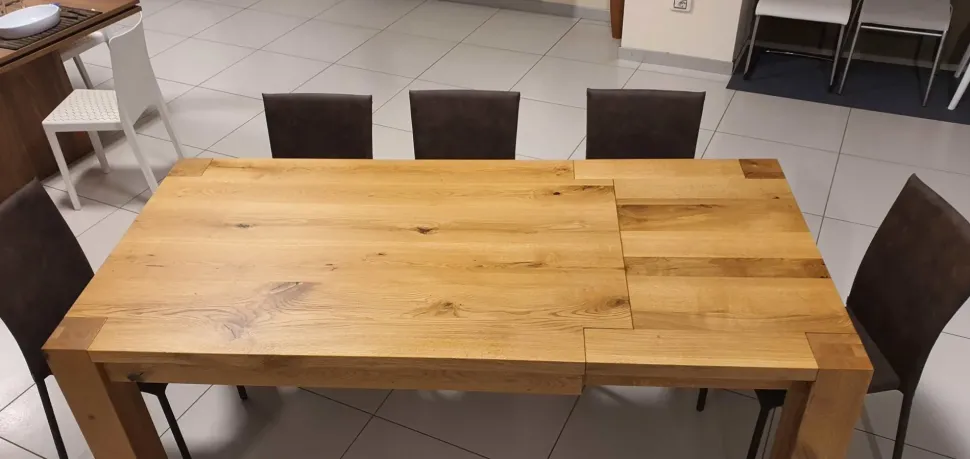 Tavolo rettangolare in legno Vivido 2 Conarte in Offerta Outlet