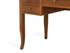 Tavolo rettangolare in legno Scrittoio Artigianale in Offerta Outlet