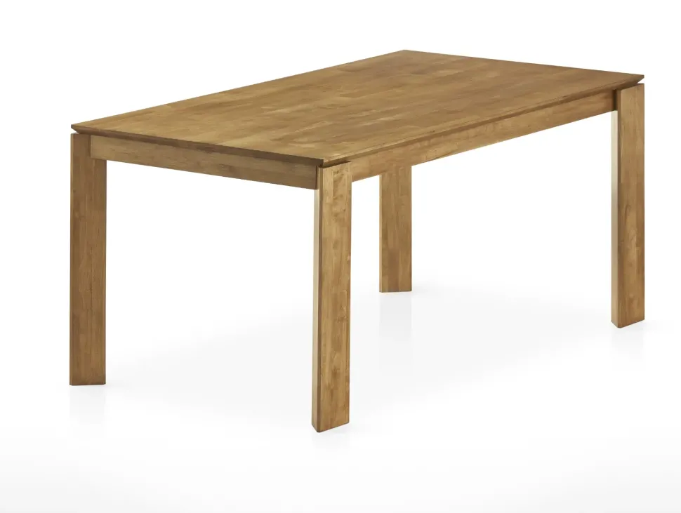 Tavolo rettangolare in legno Tavolo legno allungabile corner di Mobilia web in Offerta Outlet