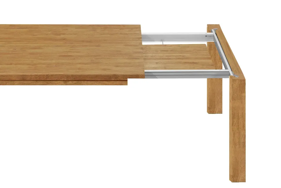 Tavolo rettangolare in legno Tavolo legno allungabile corner di Mobilia web in Offerta Outlet