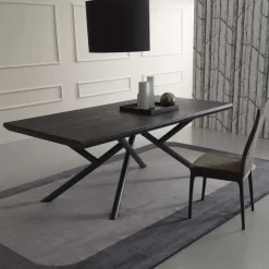 Tavolo rettangolare in legno Random di Ozzio in Offerta Outlet