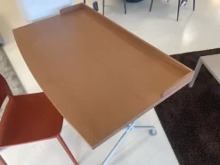 Tavolo rettangolare in legno Scrivania halifax  italo in ciliegio di Tisettanta in Offerta Outlet