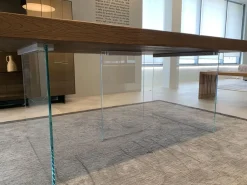 Tavolo rettangolare in legno Air extendable di Lago in Offerta Outlet