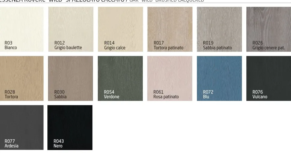 Tavolo rettangolare in legno Acheo di Fratelli mirandola in Offerta Outlet