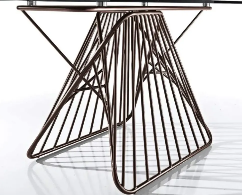 Tavolo rettangolare in metallo Filo di Maxhome in Offerta Outlet