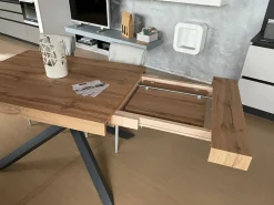 Tavolo rettangolare Intreccio lamina Artigianale scontato del 59%