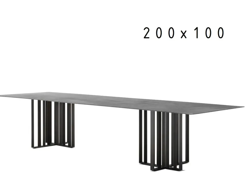 Tavolo rettangolare Shade lema Lema scontato del 16%