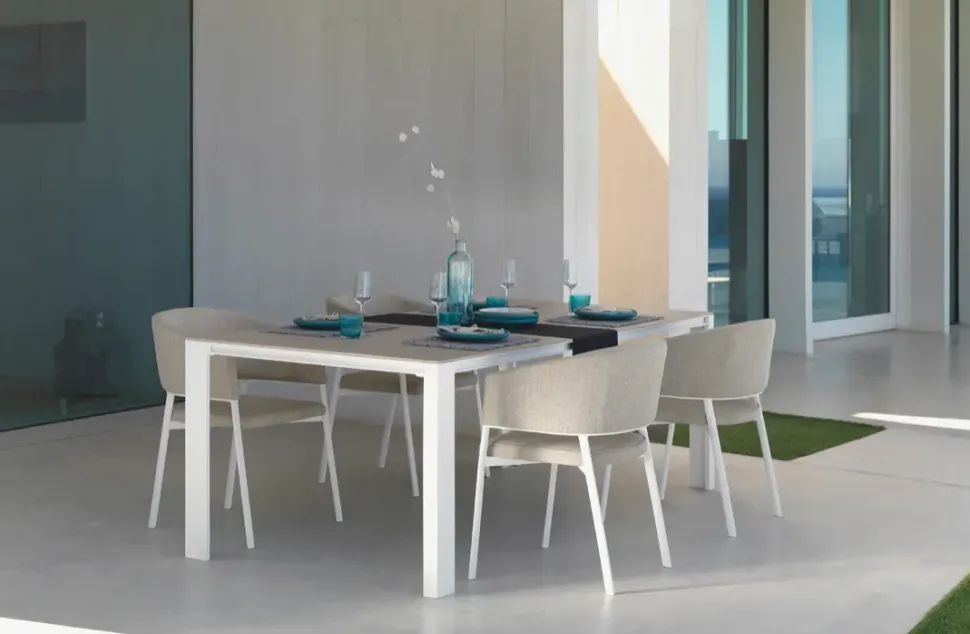 Tavolo rettangolare Tavolo in vetro ceramica eden talenti Talenti scontato del 58%