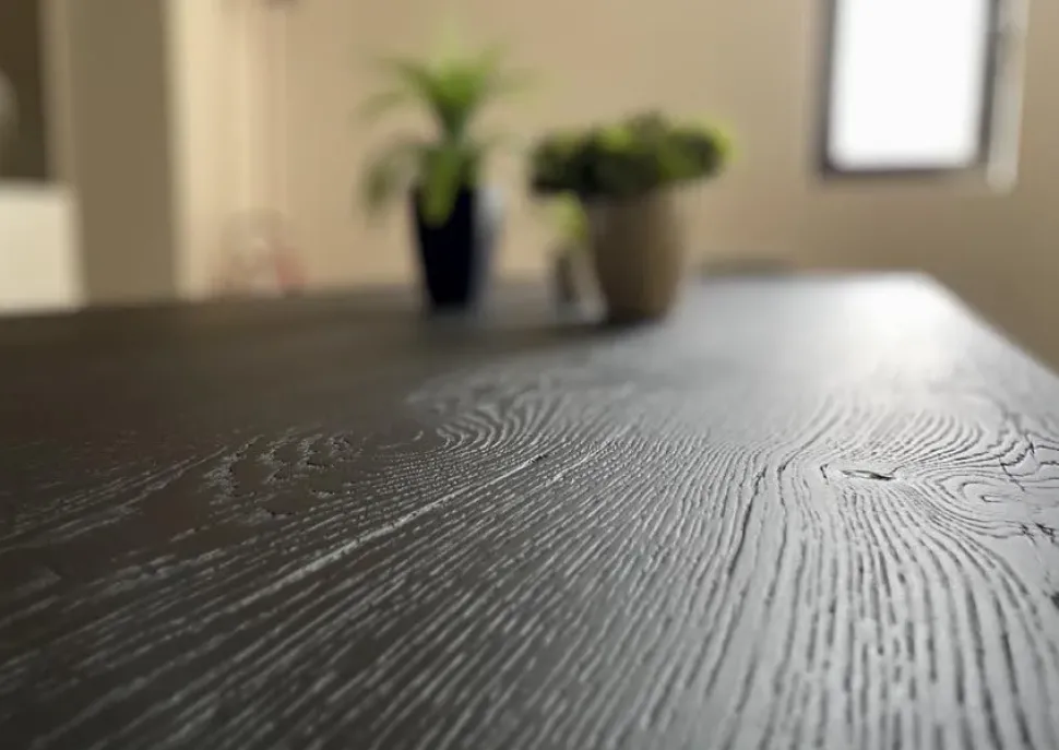 Tavolo rettangolare Tense material Mdf scontato del 43%