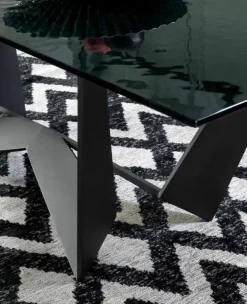 Tavolo Reverse  glass Tonin casa in OFFERTA OUTLET