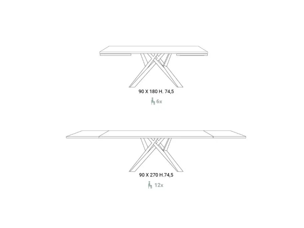 Tavolo Romeo Easyline a prezzo ribassato
