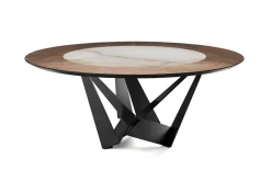 Tavolo rotondo Cattelan Italia in ceramica a prezzo outlet!