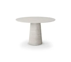 Tavolo rotondo in ceramica Cuba keramik bistrot di Cattelan italia in Offerta Outlet