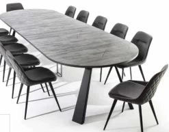 Tavolo rotondo in legno Saturn-ino La seggiola in Offerta Outlet