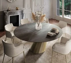 Tavolo rotondo Tavolo rotondo ceramica luxury italia Md work scontato del 32%