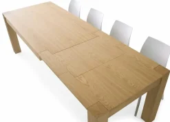 Tavolo rovere naturale doppia allunga