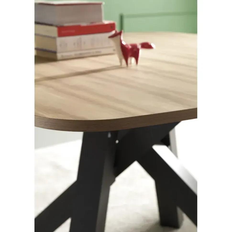 Tavolo sagomato Cross Sedie brianza scontato del 20%